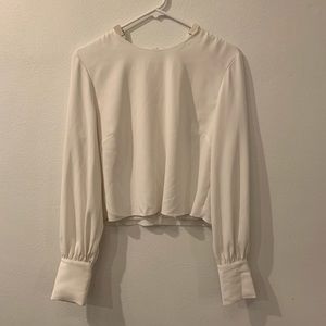 White Babaton Aritzia Long Sleeve